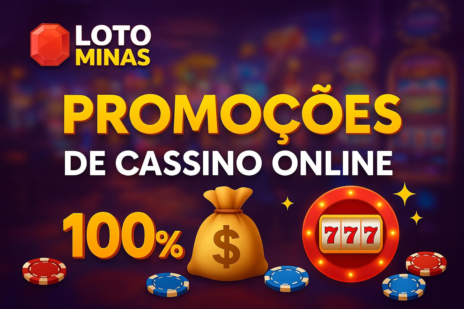 O bônus promocional LOTOMINAS é uma ótima maneira de começar sua aventura