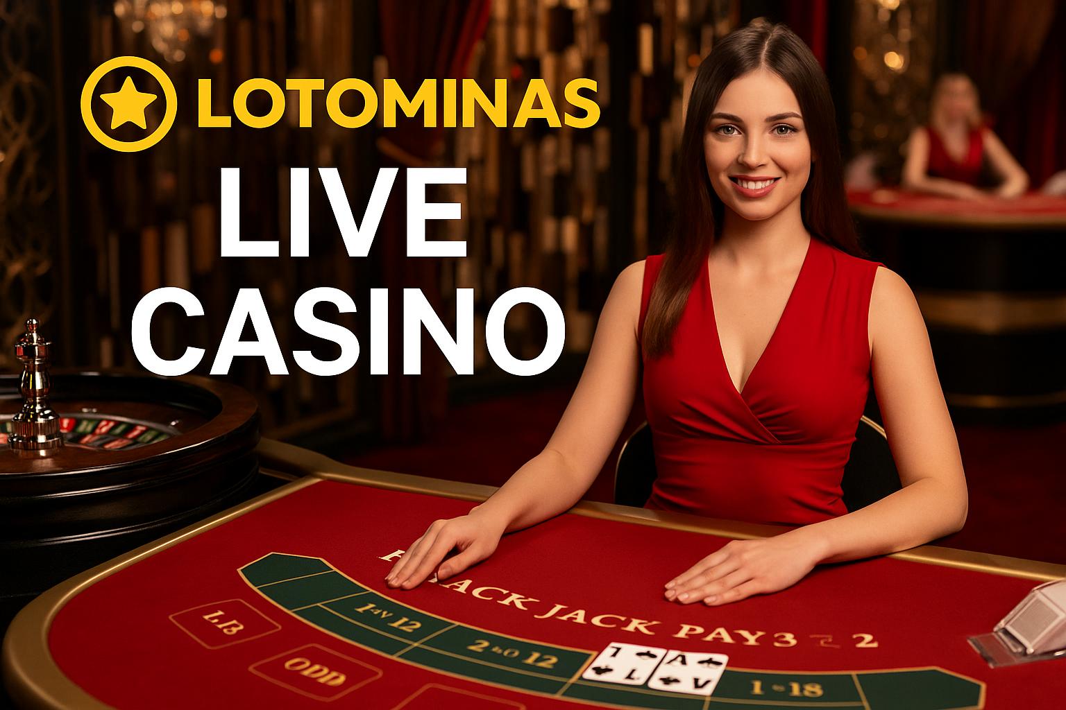 O LOTOMINAS Live Casino lança promoções regularmente