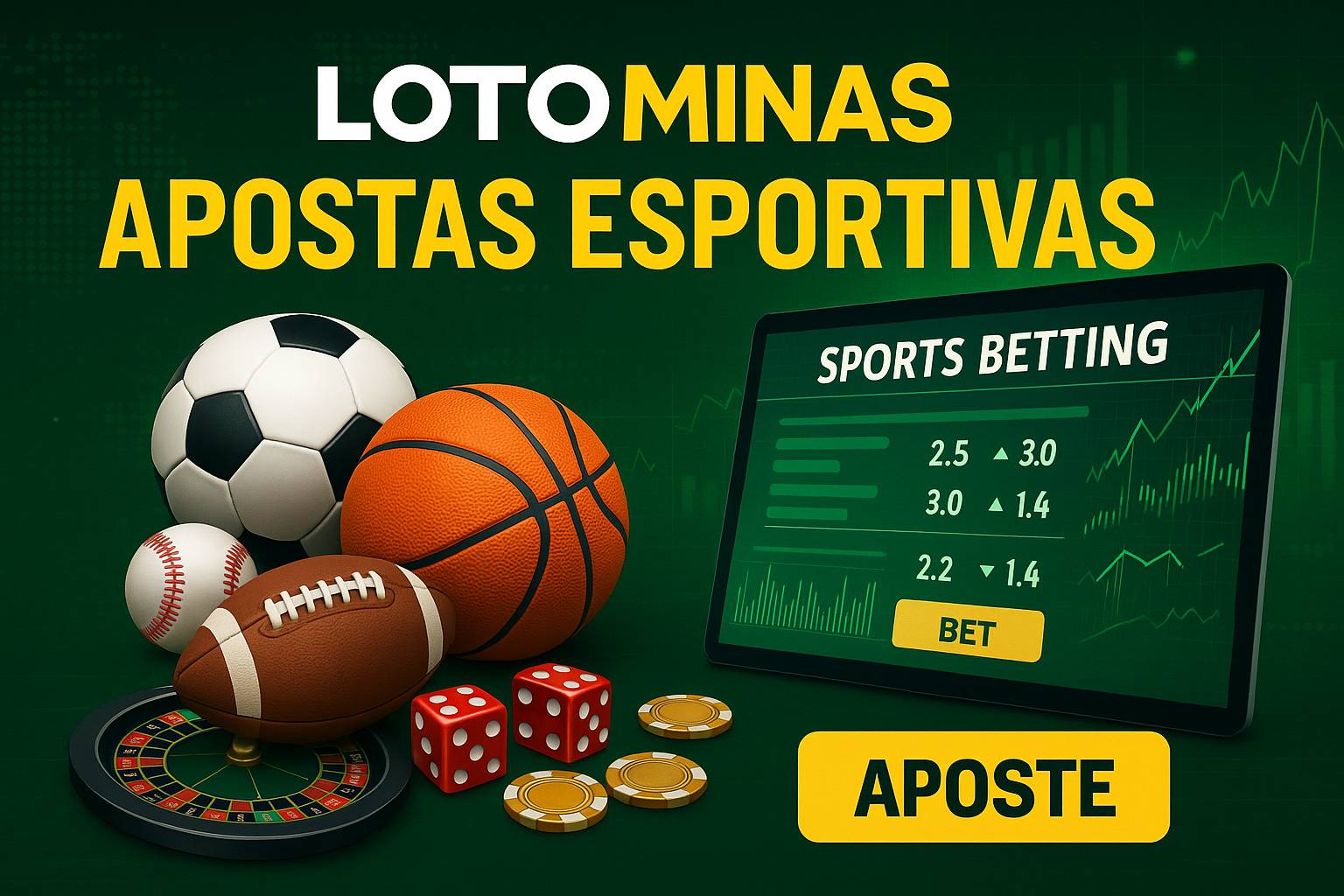 Aposte em apostas esportivas no cassino online LOTOMINAS