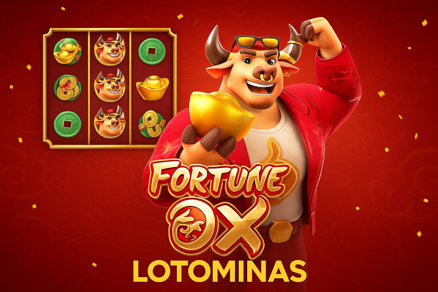 Fortune Ox no LOTOMINAS - Aposte Agora e Reivindique Seus Ganhos