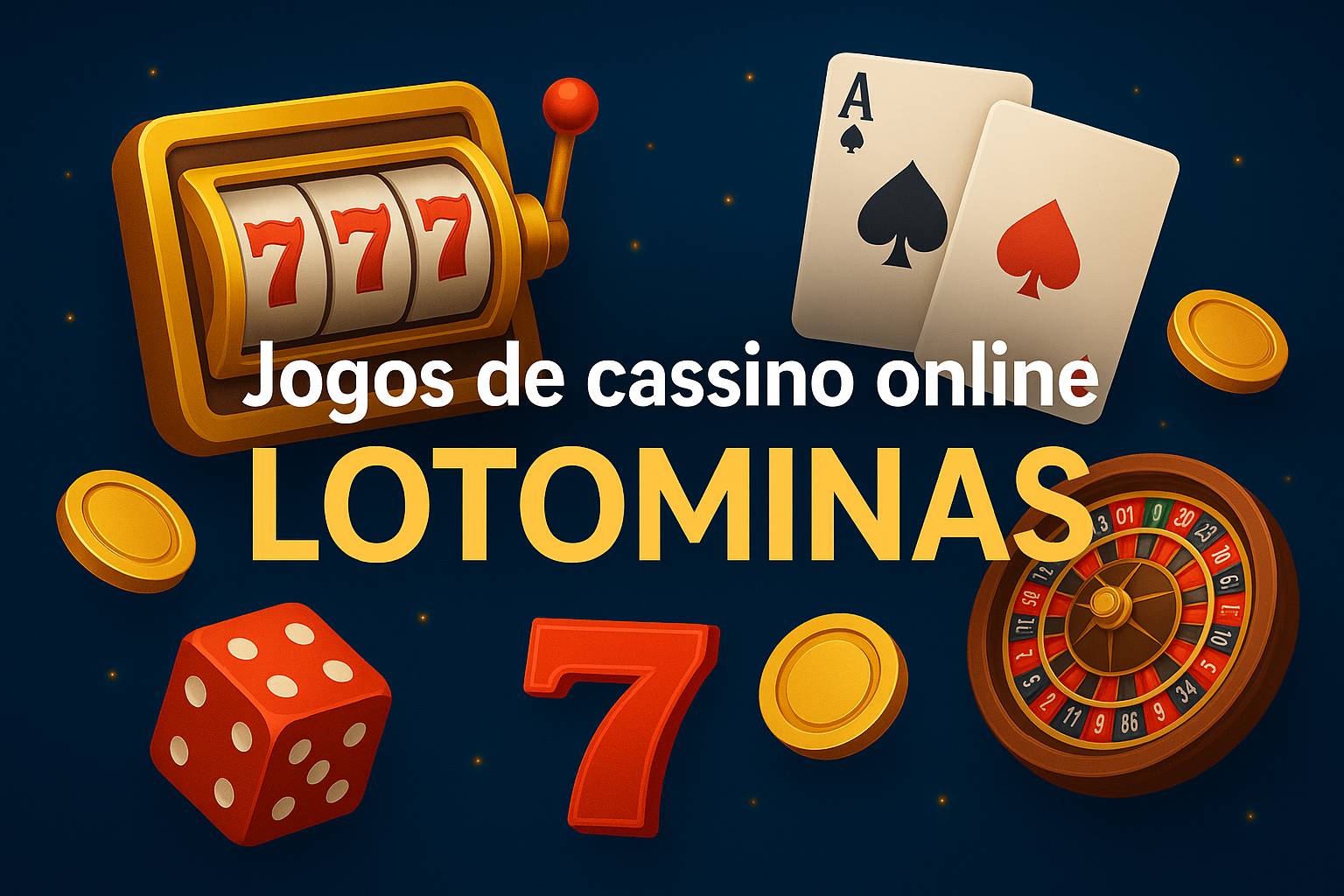 Jogos de cassino online inovadores e emocionantes na LOTOMINAS