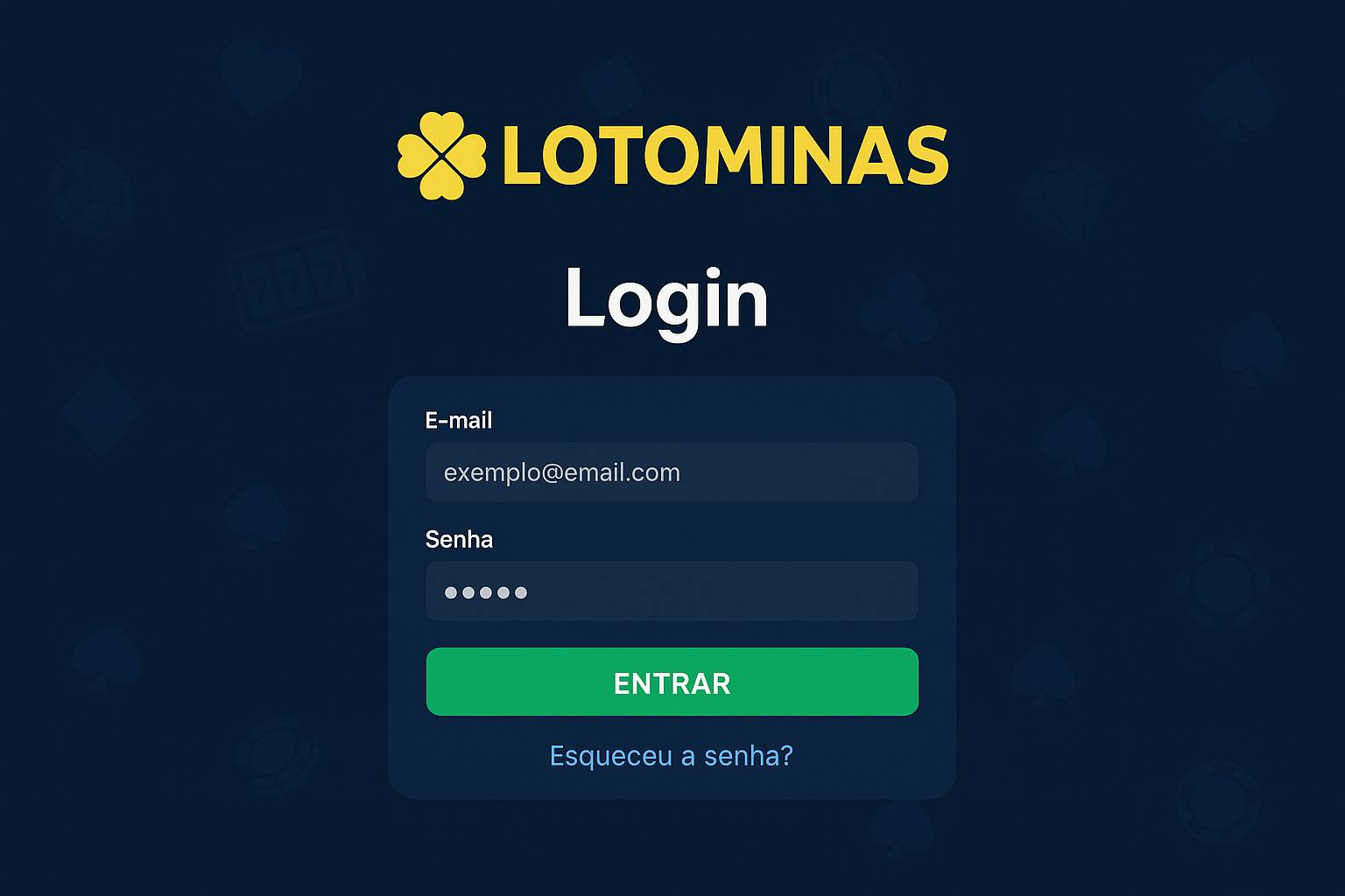 Registro na LOTOMINAS Garante Acesso a uma Vasta Seleção de jogo